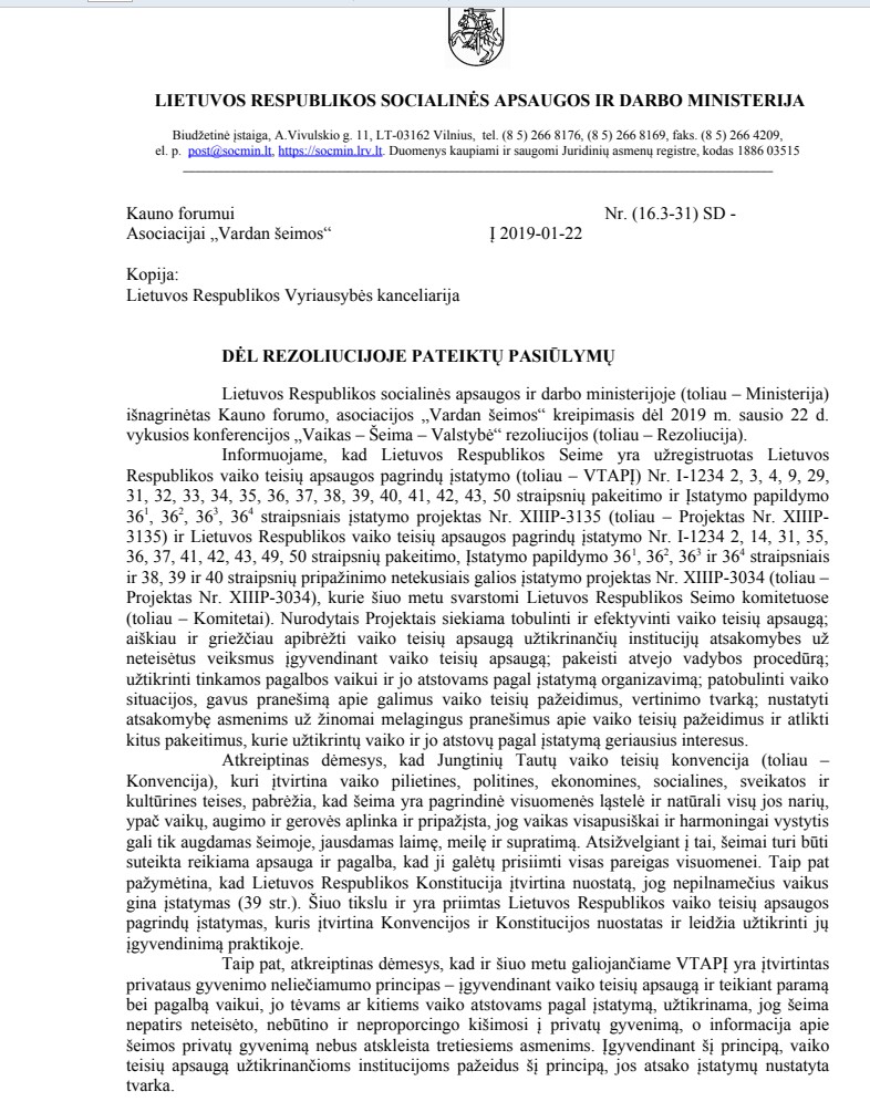 SADM atsakymas 1 lapas