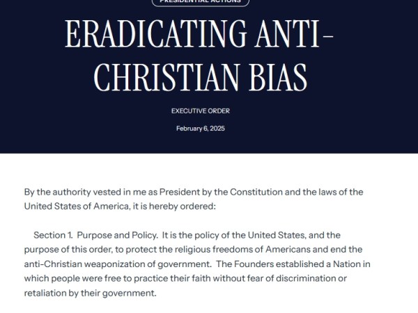 Krikščionybės persekiojimui: NE