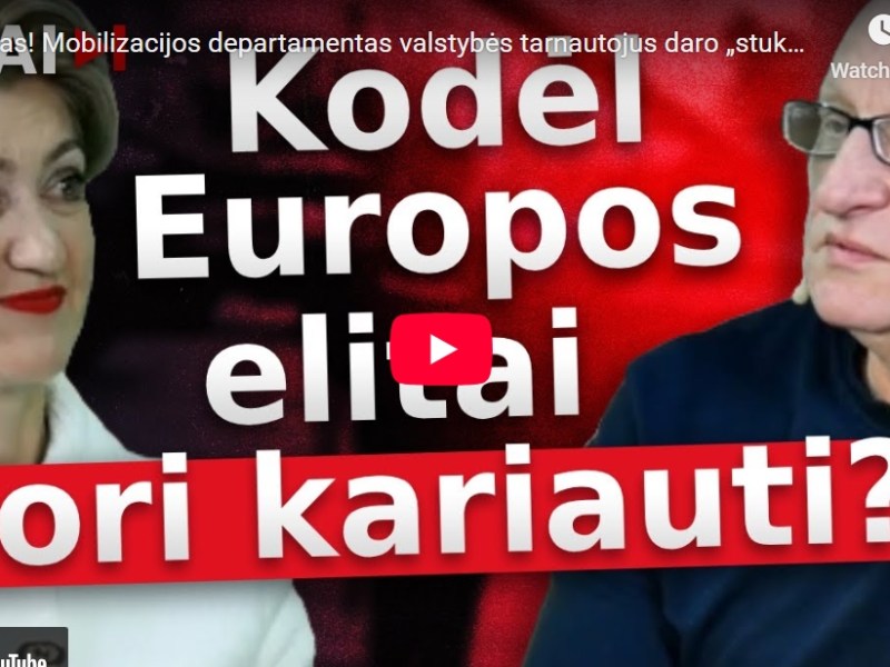 Algimantas Rusteika.Mobilizacijos departamentas valstybės tarnautojus daro “stukačiais“